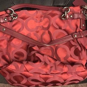 Coach monogram bag